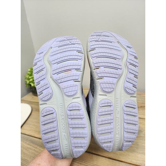 Brooks Ghost Max 2 Womens 8.5 Wide Shoes Running Sneaker Gray 1204201D005 - Picture 8 of 9